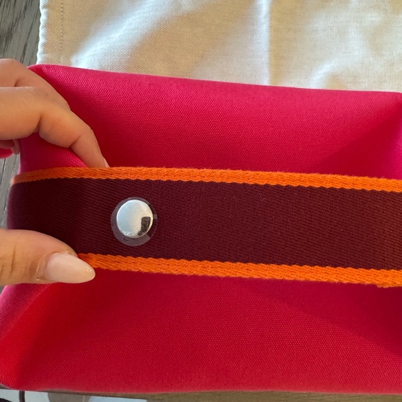 BRAND NEW HERMES BRIDE-A-BRAC large toilette cosmetic travel pouch case - Picture 4 of 6